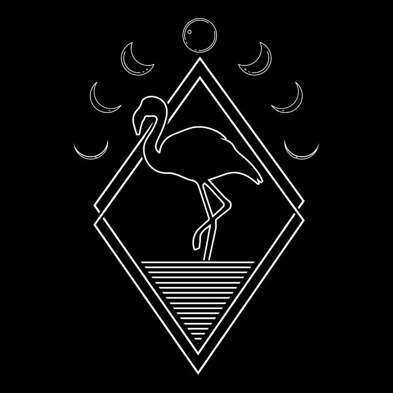 Flamingo Moon Phases