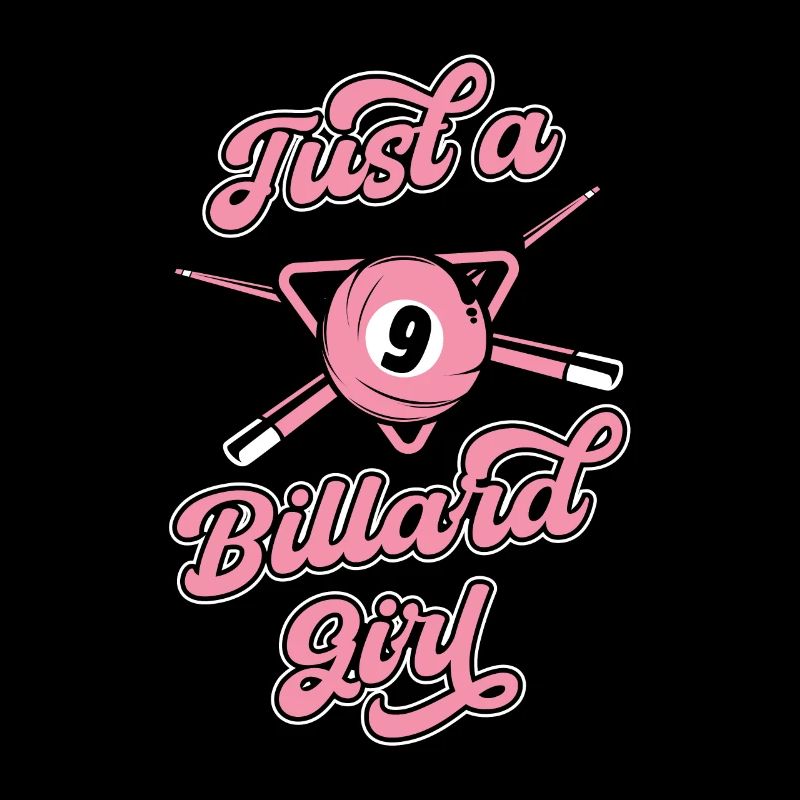 Billard, juste une fille de billard