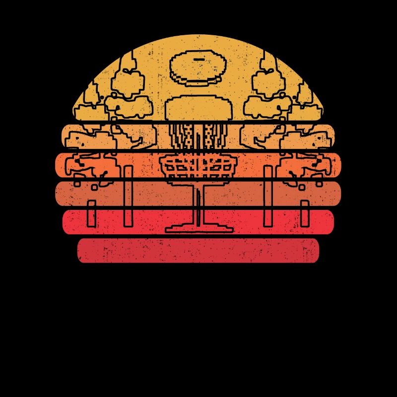 Frisbee Golf Disc Golf 8 Bit