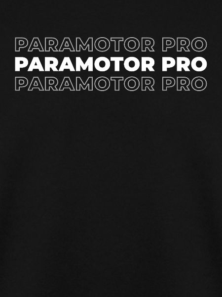 Paramotor paragliding