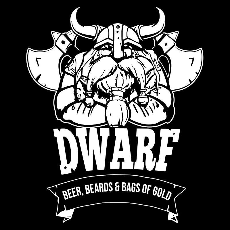 Pen and paper dwarf warrior Zwerg