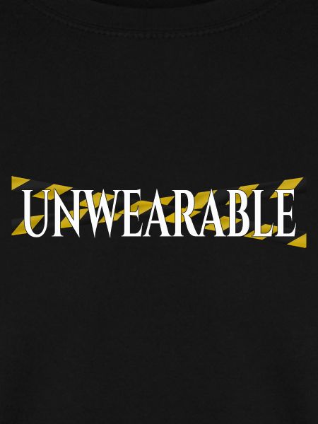 Untragbar – Statement-Design mit Warnband