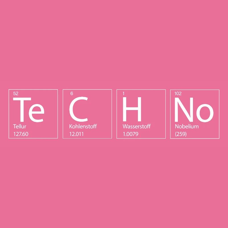 Techno Rave Chemistry Elements