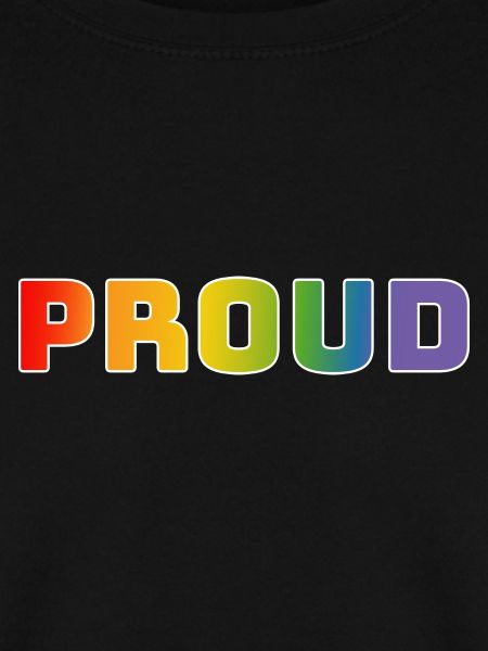 Rainbow proud white