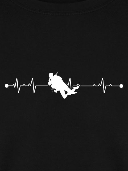 Pulslinien-Silhouette