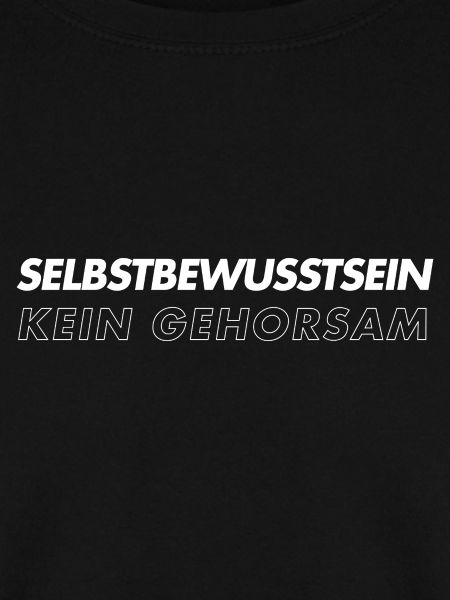 Self-confidence No obedience