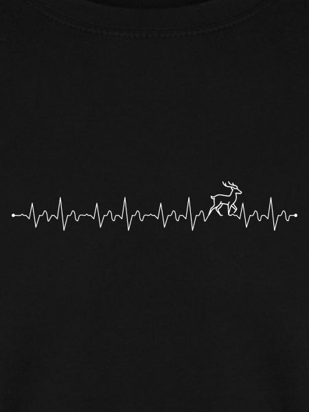 Heartbeat Line with Lightning Accent