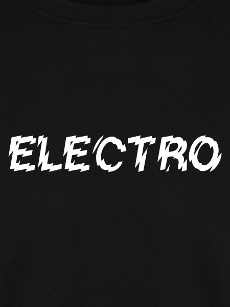 Logo-Design der Elektro-Musiktypografie