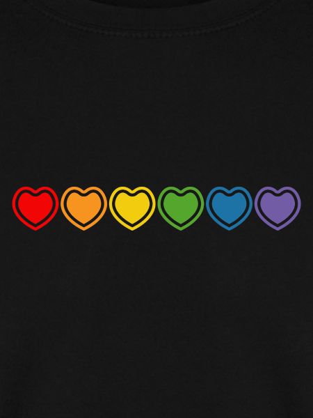 LGBT Rainbow Hearts