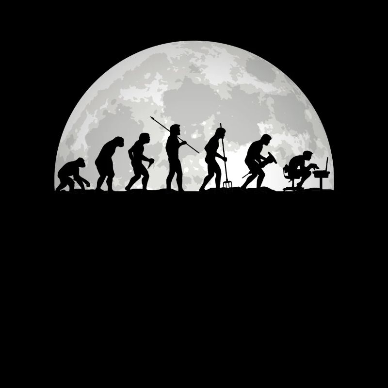 Evolution Geek Computer Programmer Gift