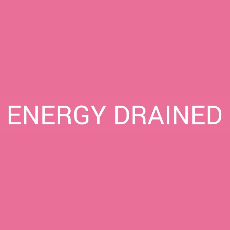 Énergie drainée – Conception minimale du texte