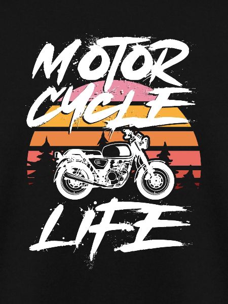 Motorradleben Im Retro