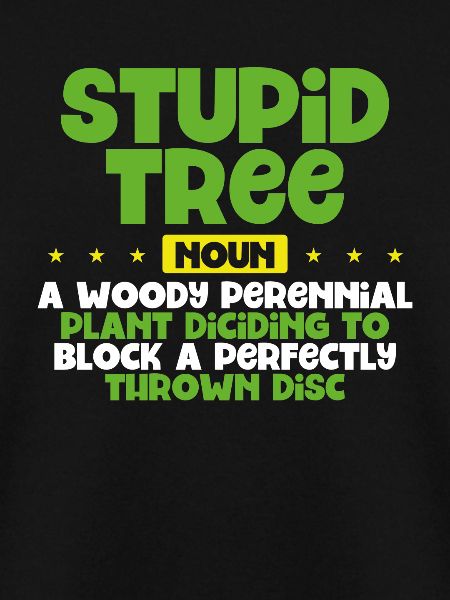 Dummer Baum Substantiv Discgolf
