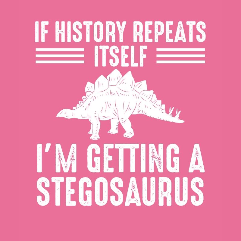 Ich werde ein Stegosaurus
