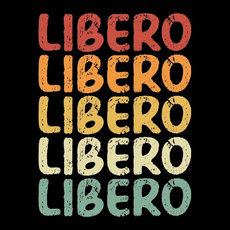 Volleyball Libero Retro