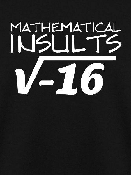 Mathematical insults