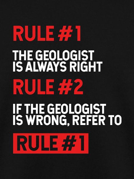 Geologist Rules