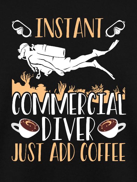 Diver simply adds coffee