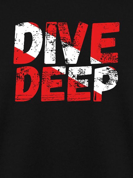 Dive deep A diver