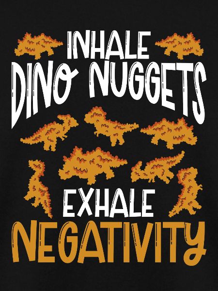 Dino nuggets Inhalieren