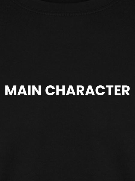 Typografie des Hauptcharakterkontrasts