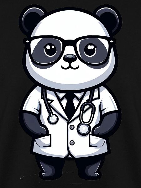 Cute Panda Doctor