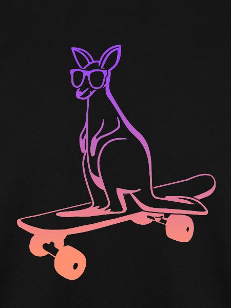Skateboarding Kangaroo Skateboard Skater