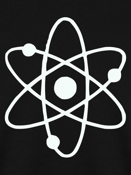 Atom Modell Linienkunst