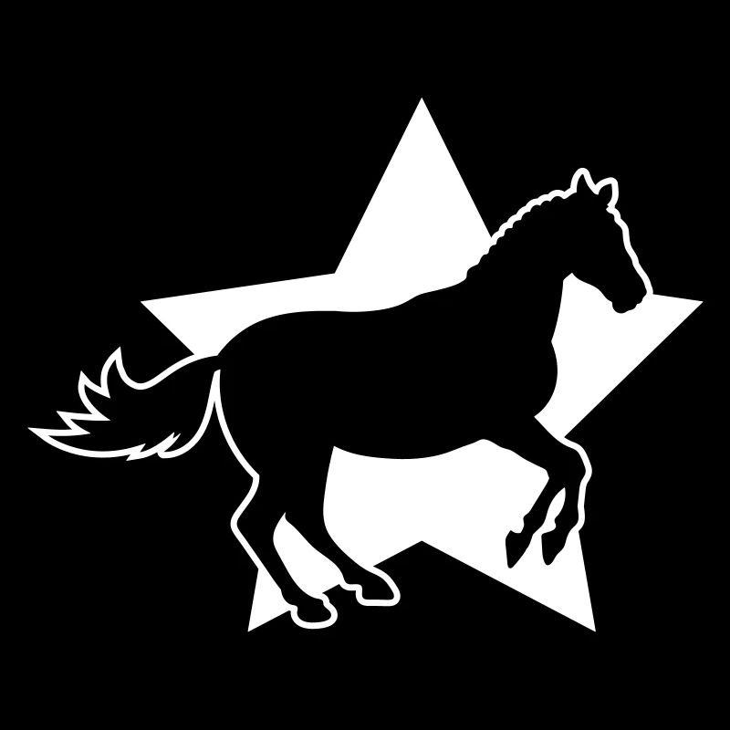 Pferd Stern