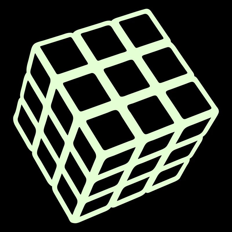 Rubik's Cube Zauberwürfel Leuchtend