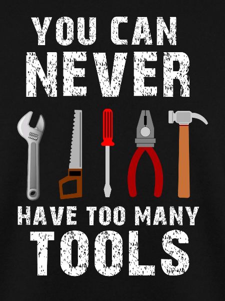 Handwerker Werkzeug Heimwerker Spruch