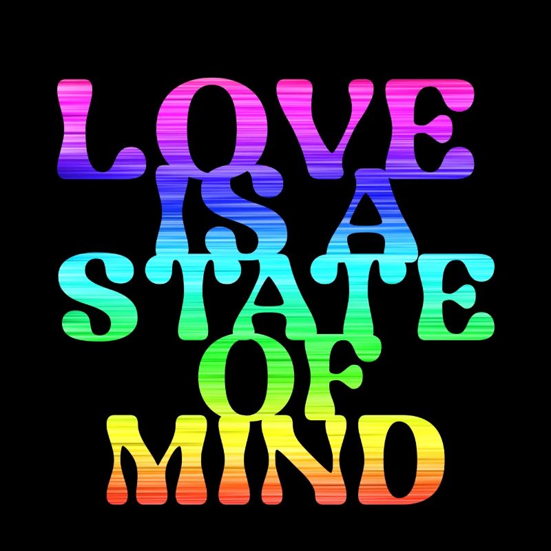 l’amour est un état d’, LGBT,regenbogen,bunt