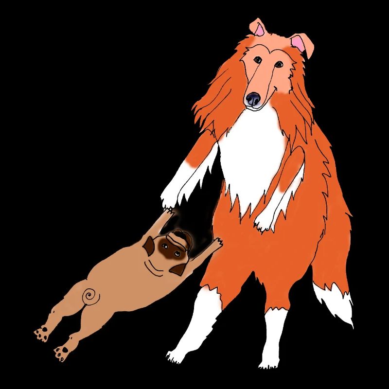 Tanzende Hunde B
