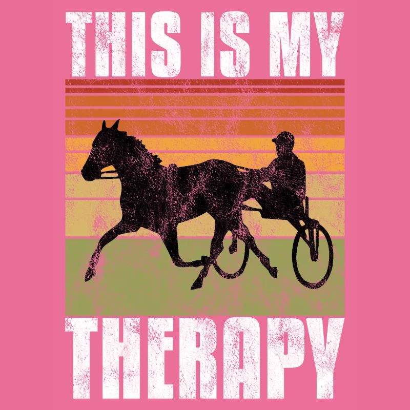 This is my therapy Trotting Harness Width Retro