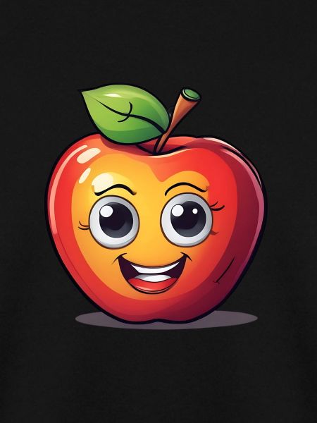 Cartoon Apfel