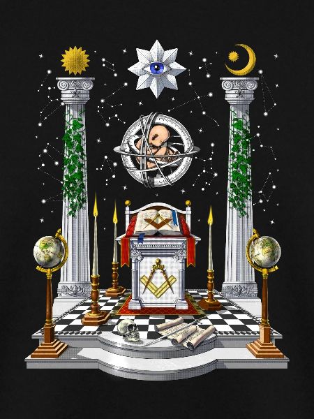 Masonic Lodge Altar