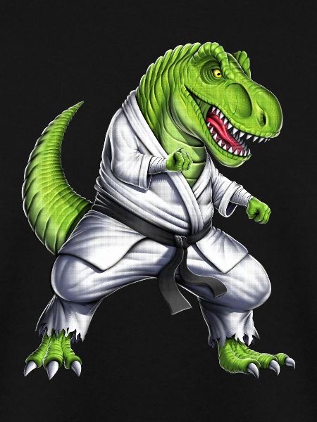 T-Rex Dinosaur Karate