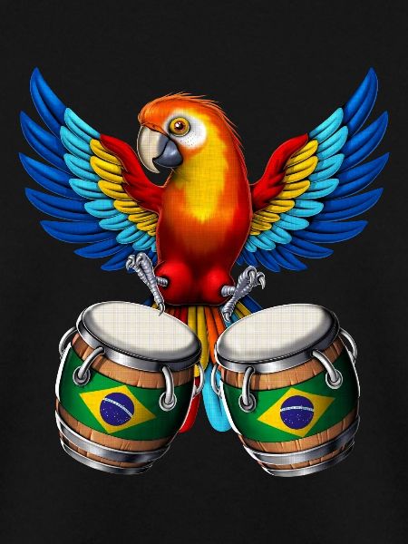 Brasilianischer Papagei