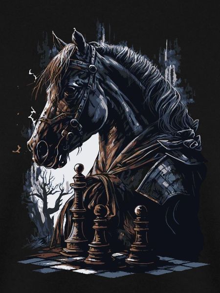 Springer Schach Pferd