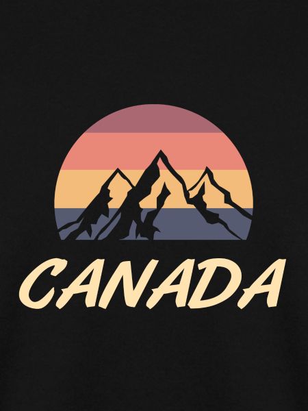 Canada mountains retro gift