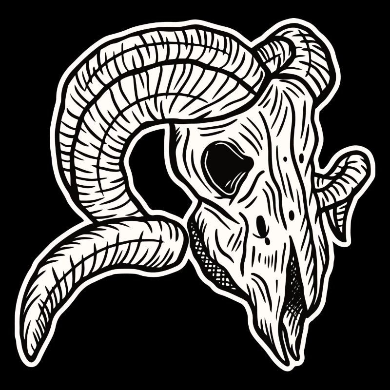 Skull Skeleton Skull Horror Cadeau d’Halloween