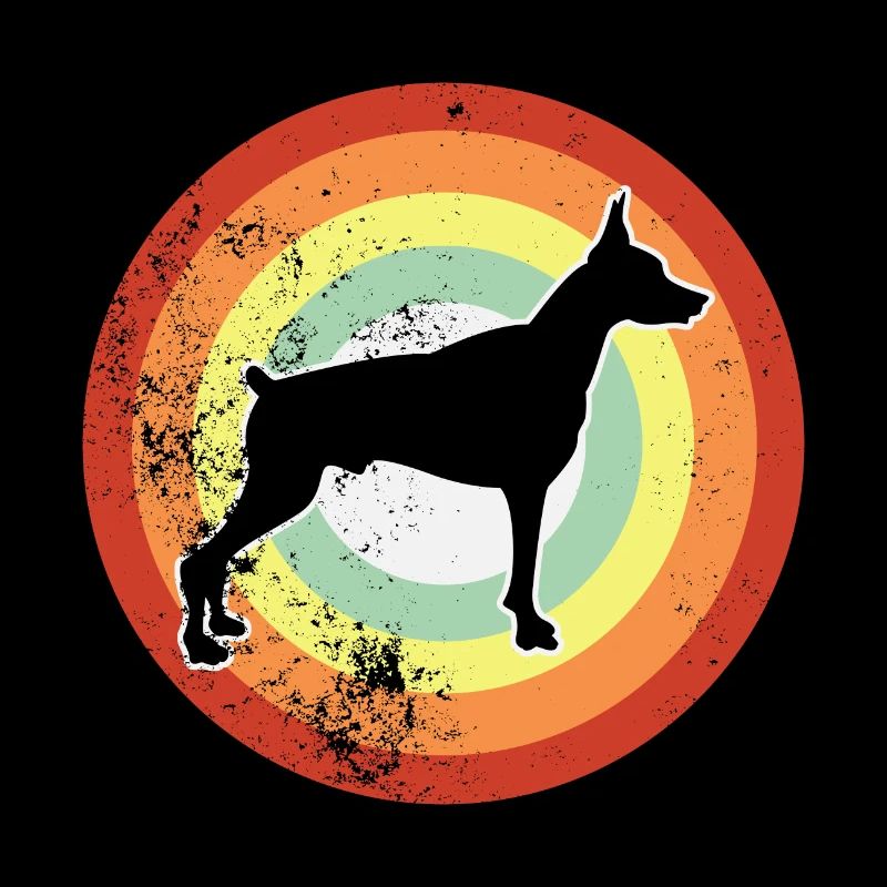 Dobermann Grunge Stil