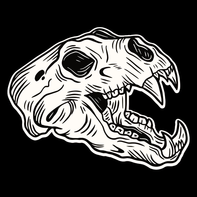 Skull Skeleton Skull Horror Cadeau d’Halloween
