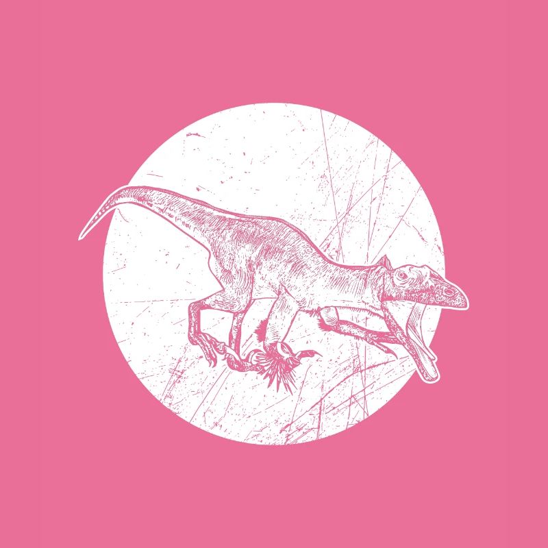 Utharaptor Dinosaurier der Urzeit Jäger Reptil