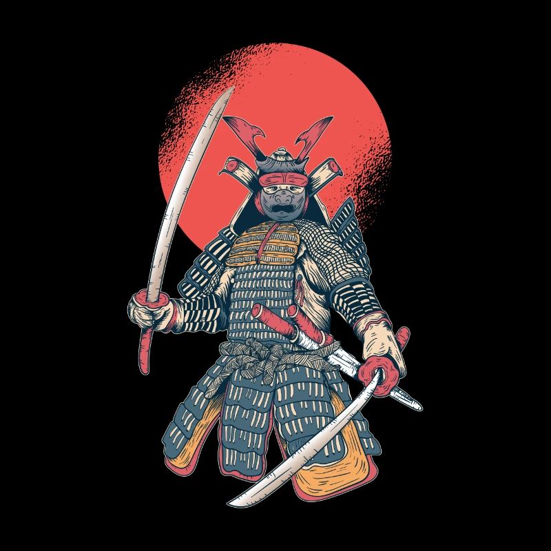 Samurai Kämpfer - Kampfkunst Geschenk