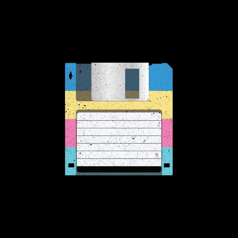 Vintage Diskette - 90er