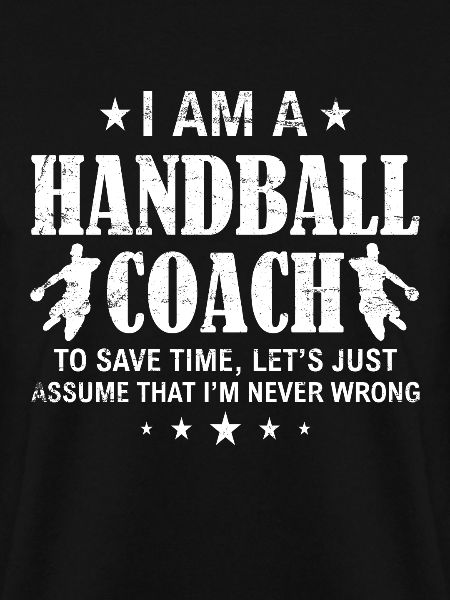 Handball coach gift