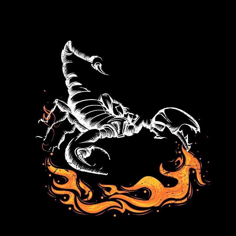 Flamme wild Skorpion Geschenk