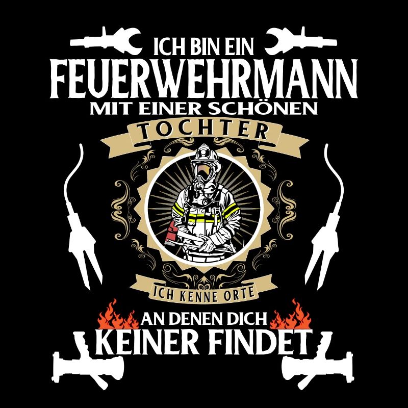 Feuer Feuerwehr Feuerwehrmann Tochter Geschenk