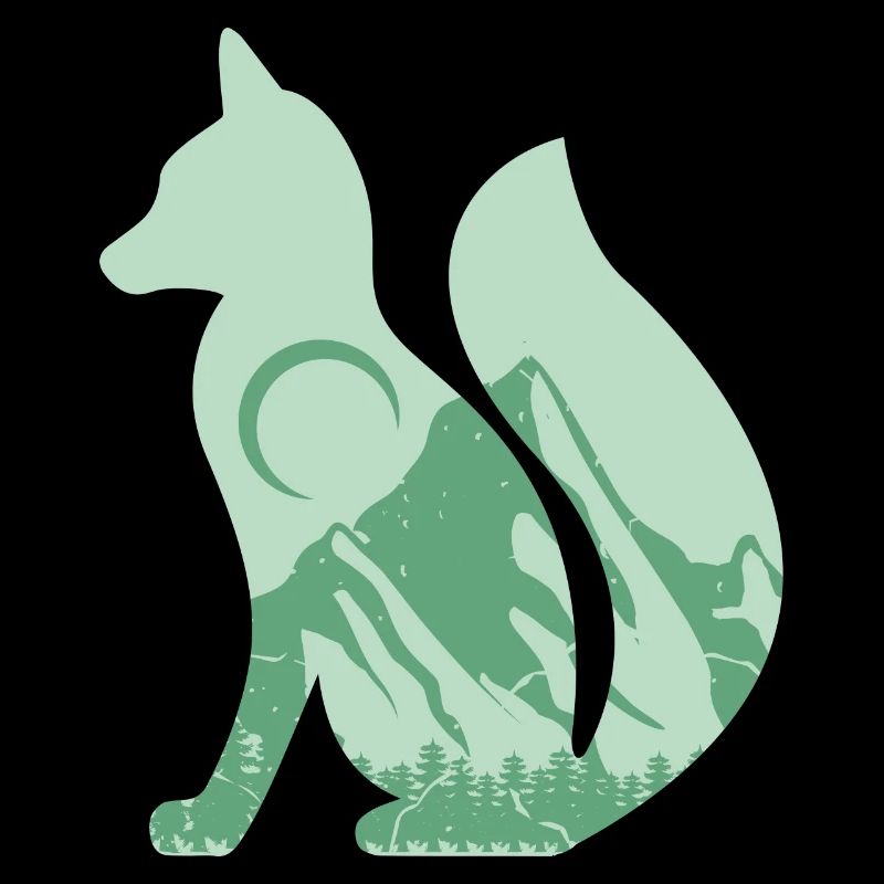 Der Fuchs Mit Berge Wandern Klettern Geschenk